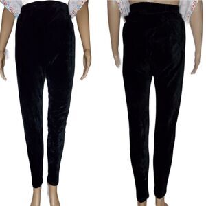 💖HP💖motherhood black velvet fleece pants